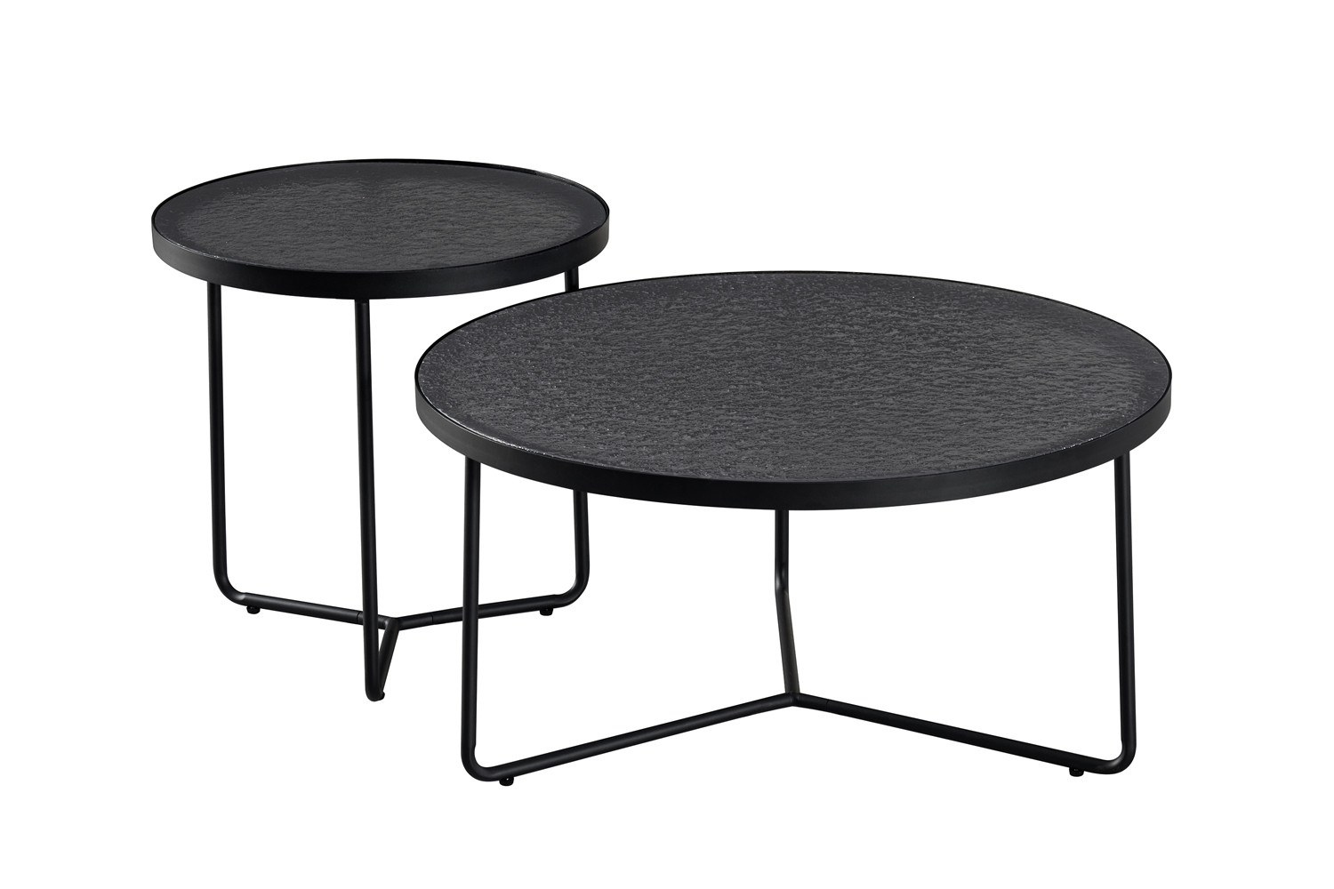 Image 3 for NEW - Salontafel Melia Rond Grijs Glas