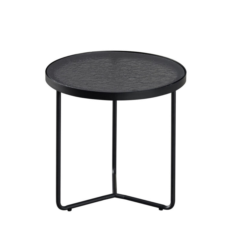 Image 5 for NEW - Salontafel Melia Rond Grijs Glas