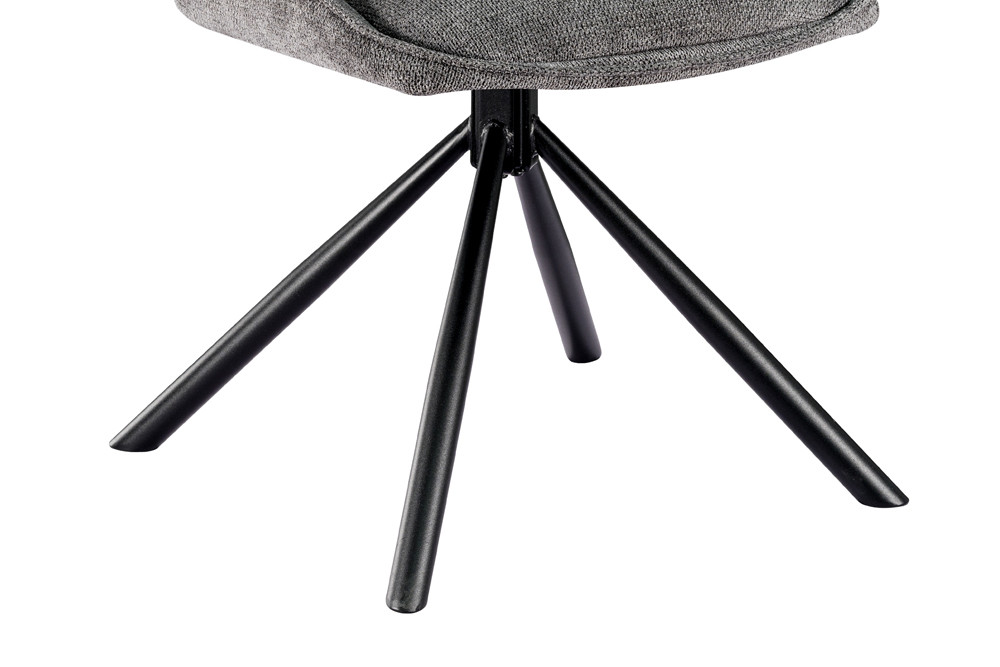 Image 10 for NEW - Stoel Mori Draaibaar tot 0 Stof Ote Share 456 Donkergrijs