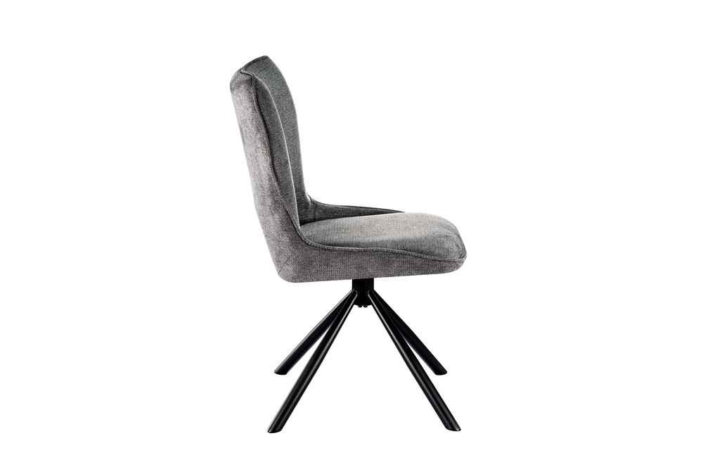 Image 6 for NEW - Stoel Mori Draaibaar tot 0 Stof Ote Share 456 Donkergrijs