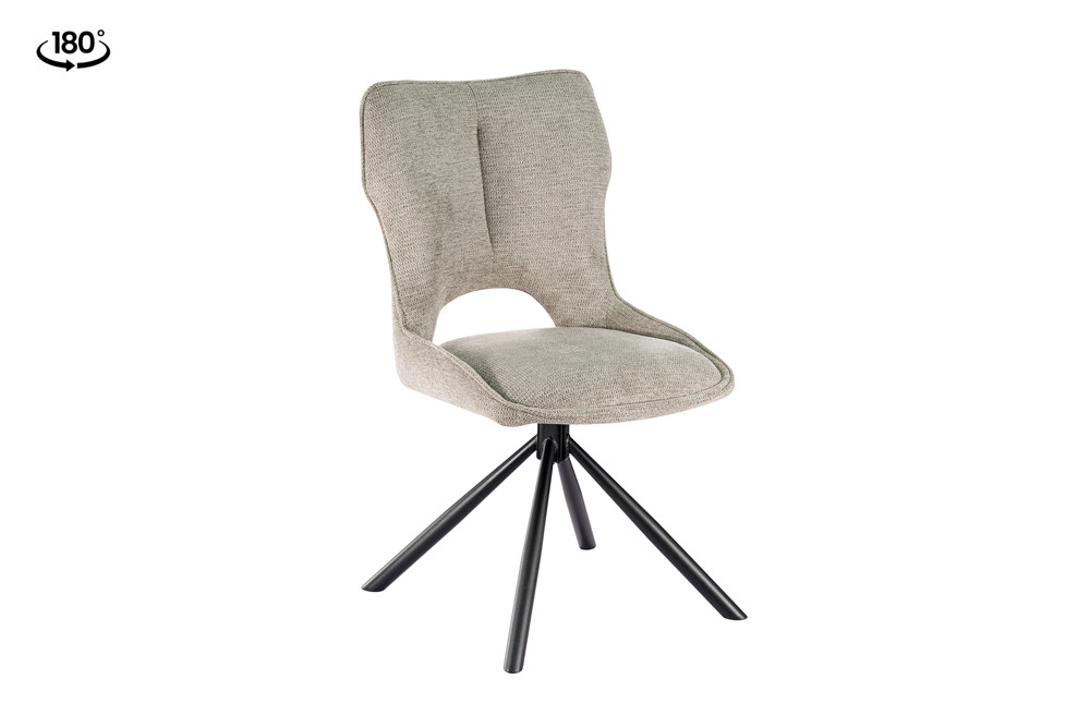 Image 5 for NEW - Stoel Mori Draaibaar tot 0 Stof Ote Share 160 Lichtgrijs