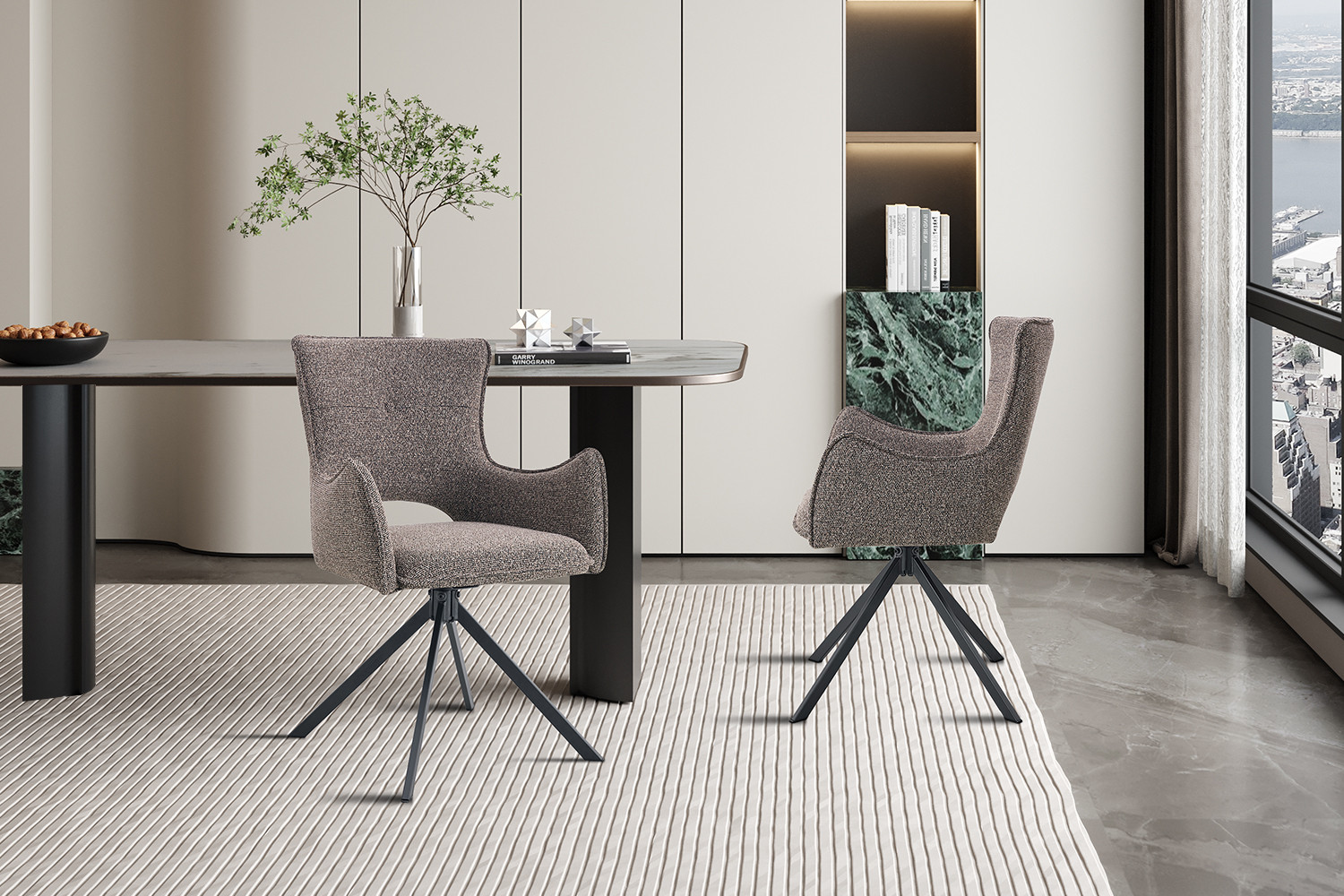 Image 3 for NEW - Stoel Billy Draaibaar tot 0 Stof Ote Harper 400 Zand