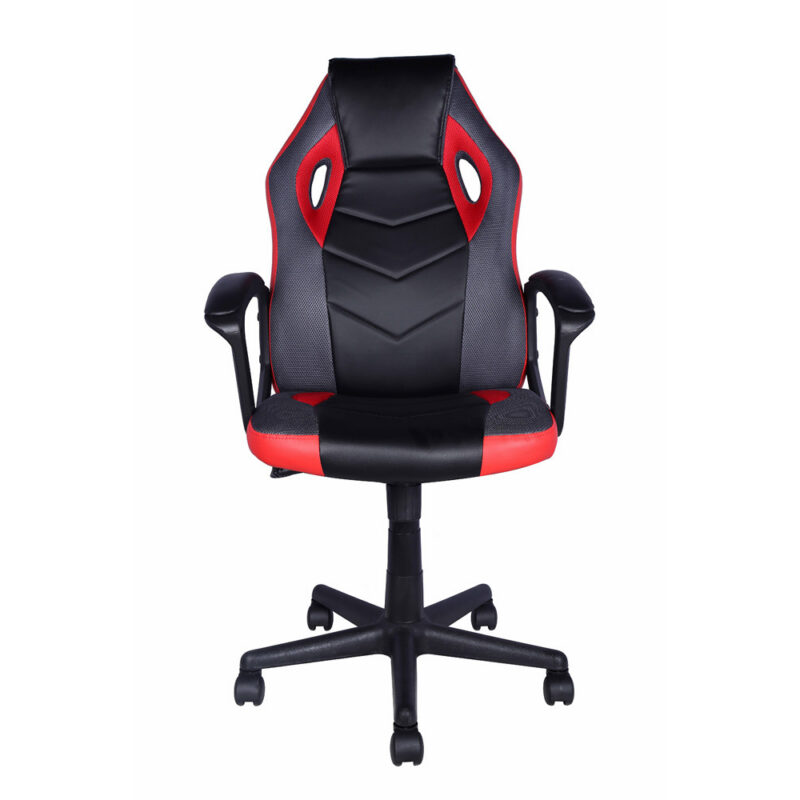 Image 3 for NEW - Gamingstoel Tiger PU Zwart/Rood/Grijs