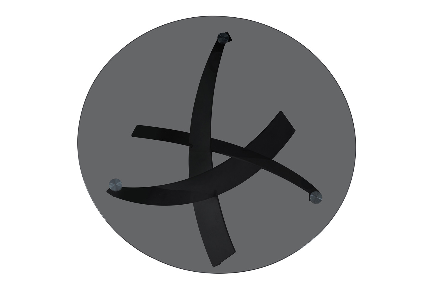 Image 5 for NEW - Salontafel Weston Rond Grijs helder glas