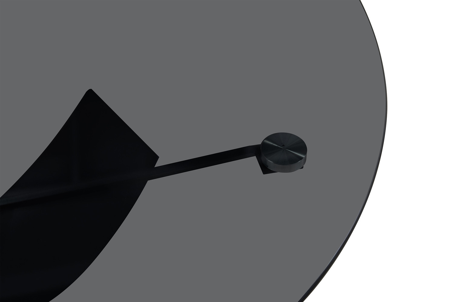 Image 7 for NEW - Salontafel Weston Rond Grijs helder glas