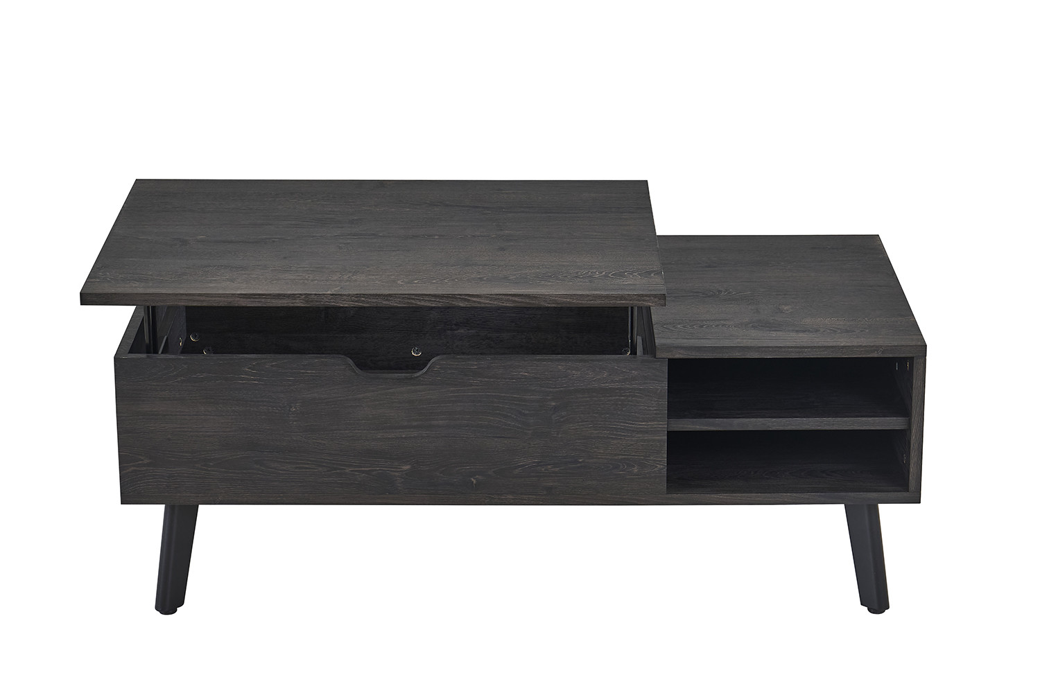 Image 8 for NEW - Salontafel Justine Opklapbare top Decor Donkerbruin