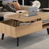 Image 2 for NEW - Salontafel Justine Opklapbare top Decor Eik Naturel
