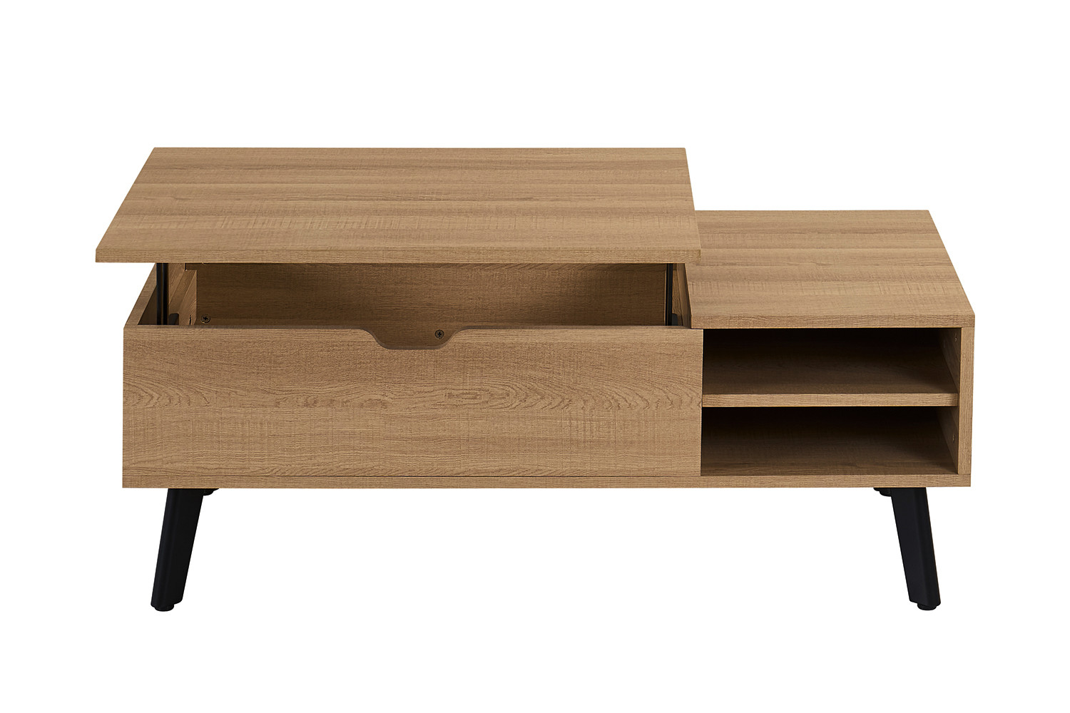 Image 8 for NEW - Salontafel Justine Opklapbare top Decor Eik Naturel