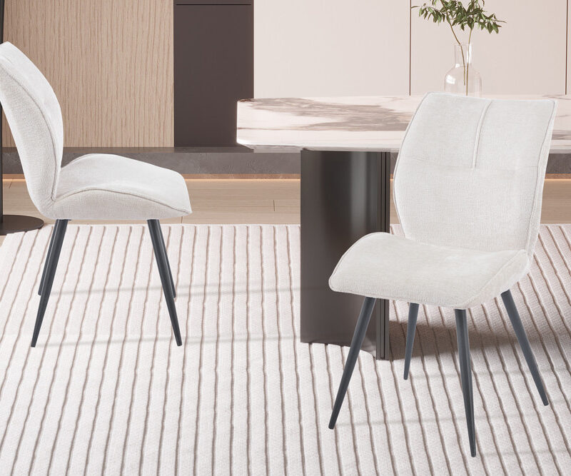 Image 1 for NEW - Stoel Faye Stof Davis Perfect Harmony 02 Ecru