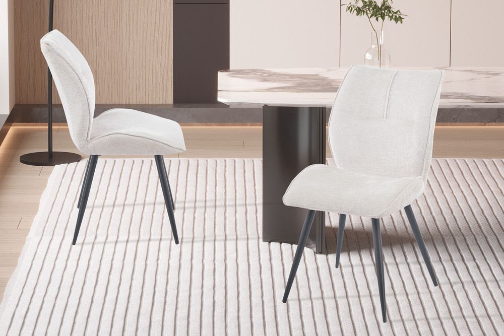 Image 1 for NEW - Stoel Faye Stof Davis Perfect Harmony 02 Ecru