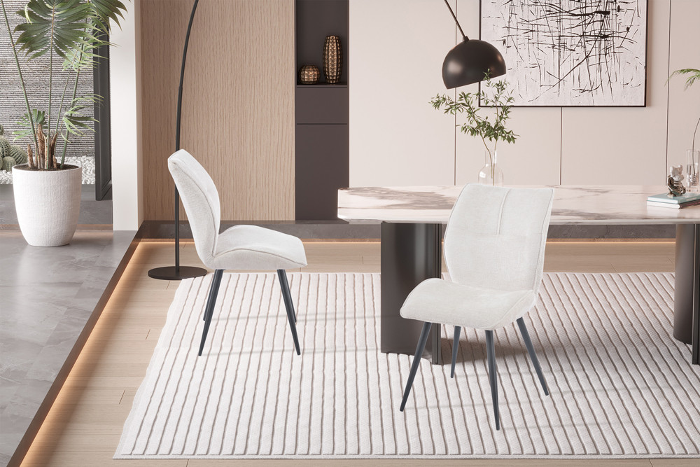 Image 3 for NEW - Stoel Faye Stof Davis Perfect Harmony 02 Ecru