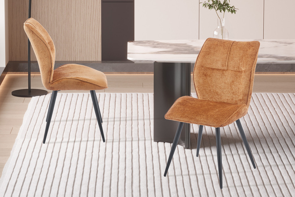 Image 2 for NEW - Stoel Faye Stof Davis Perfect Harmony 56 Goud