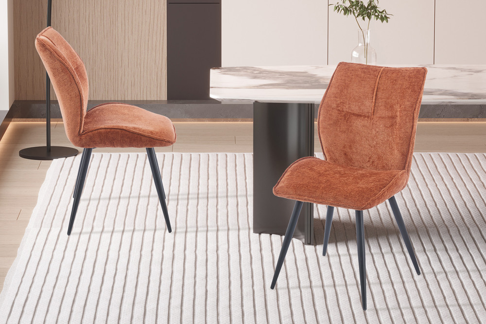 Image 1 for NEW - Stoel Faye Stof Davis Perfect Harmony 52 Roest