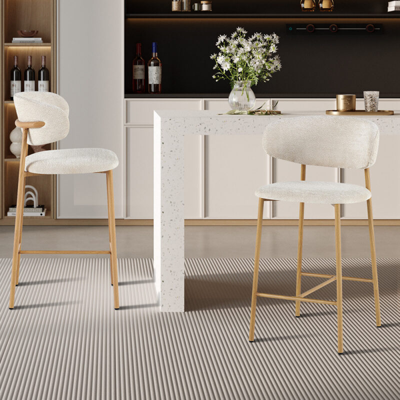 Image 3 for NEW - Counterstoel Coco Naturel - Stof Raven 24 Beige