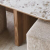 6da7fdd8-e950-4f48-a7d0-fbfd0d2f5ce0 Image 5 for NEW - Salontafel Evora met 4 poefs stof Glanzend Steen Pandora