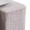 Image 6 for NEW - Salontafel Evora met 4 poefs stof Glanzend Steen Pandora