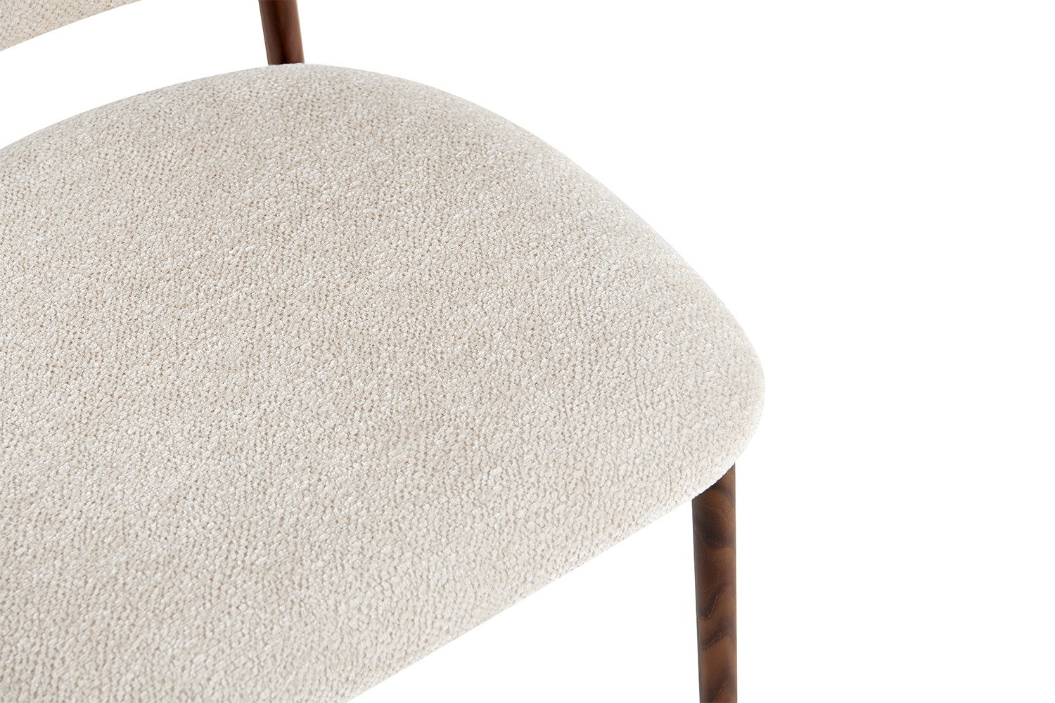 Image 9 for NEW - Counterstoel Coco Walnoot - Stof Raven 24 Beige