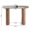 10a96a7f-b890-45cc-adeb-5bdb64ef93ca Image 7 for NEW - Console Evora Glanzend Steen Pandora
