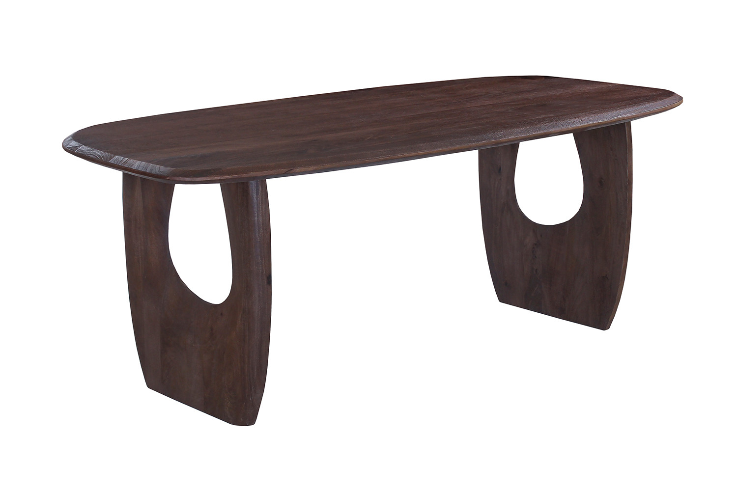 Image 5 for NEW - Tafel Braga Deens Ovaal Mango hout Donkerbruin