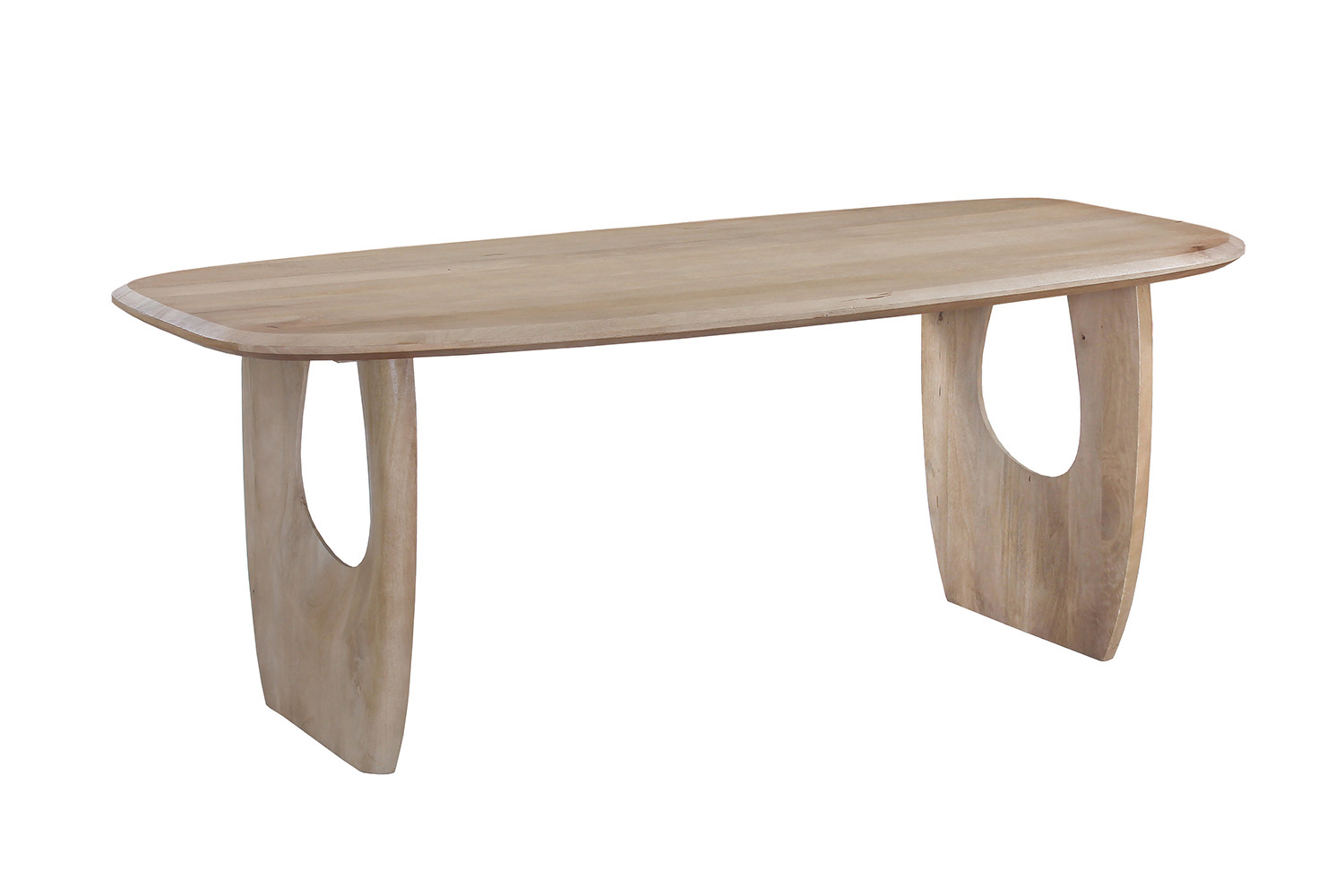 Image 5 for NEW - Tafel Braga Deens Ovaal Mango hout Amandel