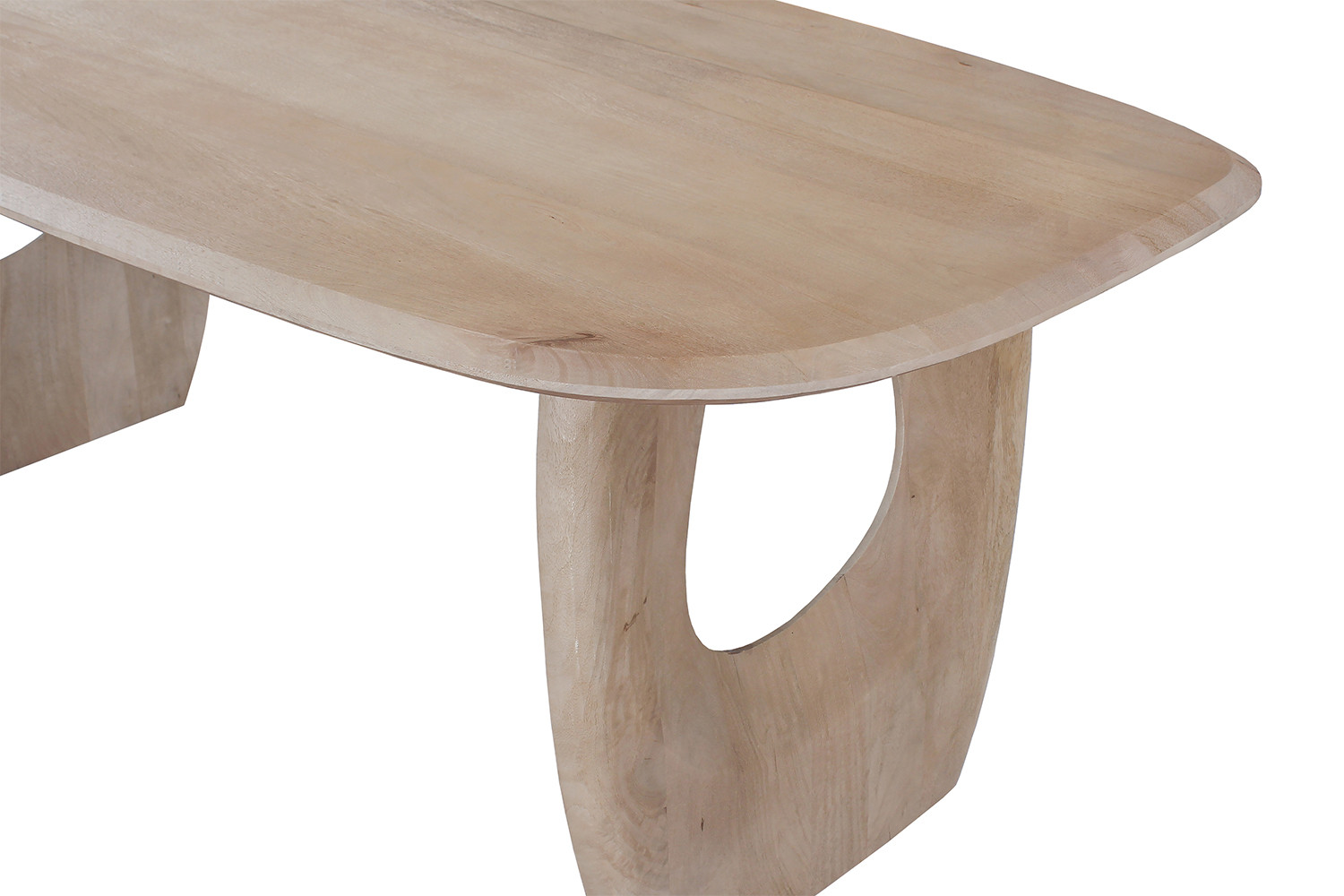 Image 7 for NEW - Tafel Braga Deens Ovaal Mango hout Amandel