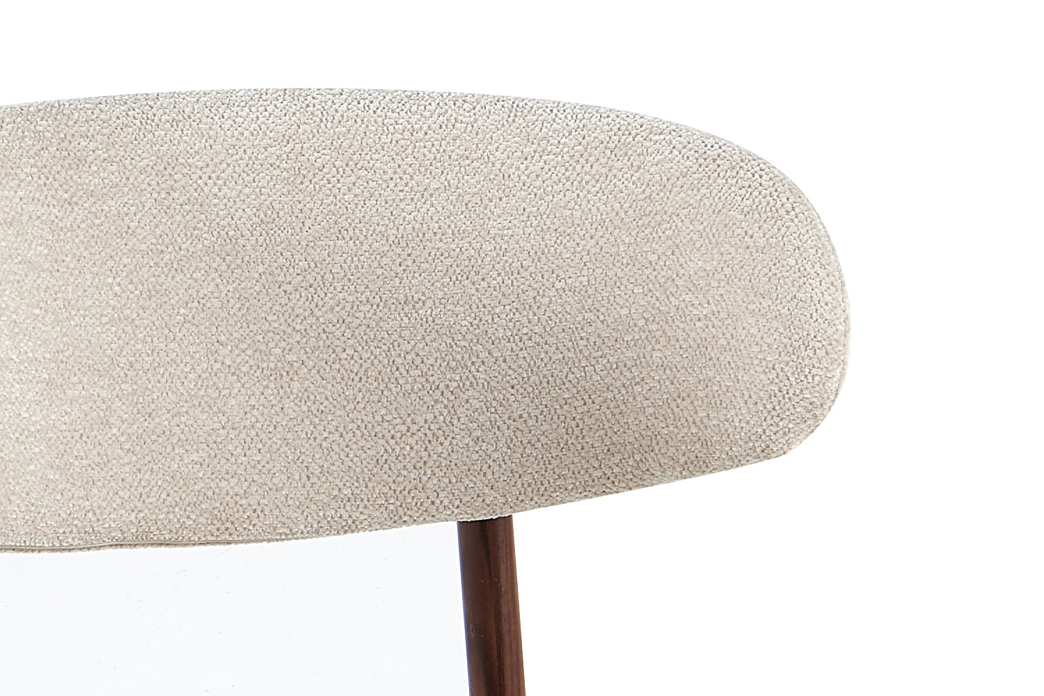 Image 10 for NEW - Stoel Coco Walnoot - Stof Fabb Raven 24 Beige