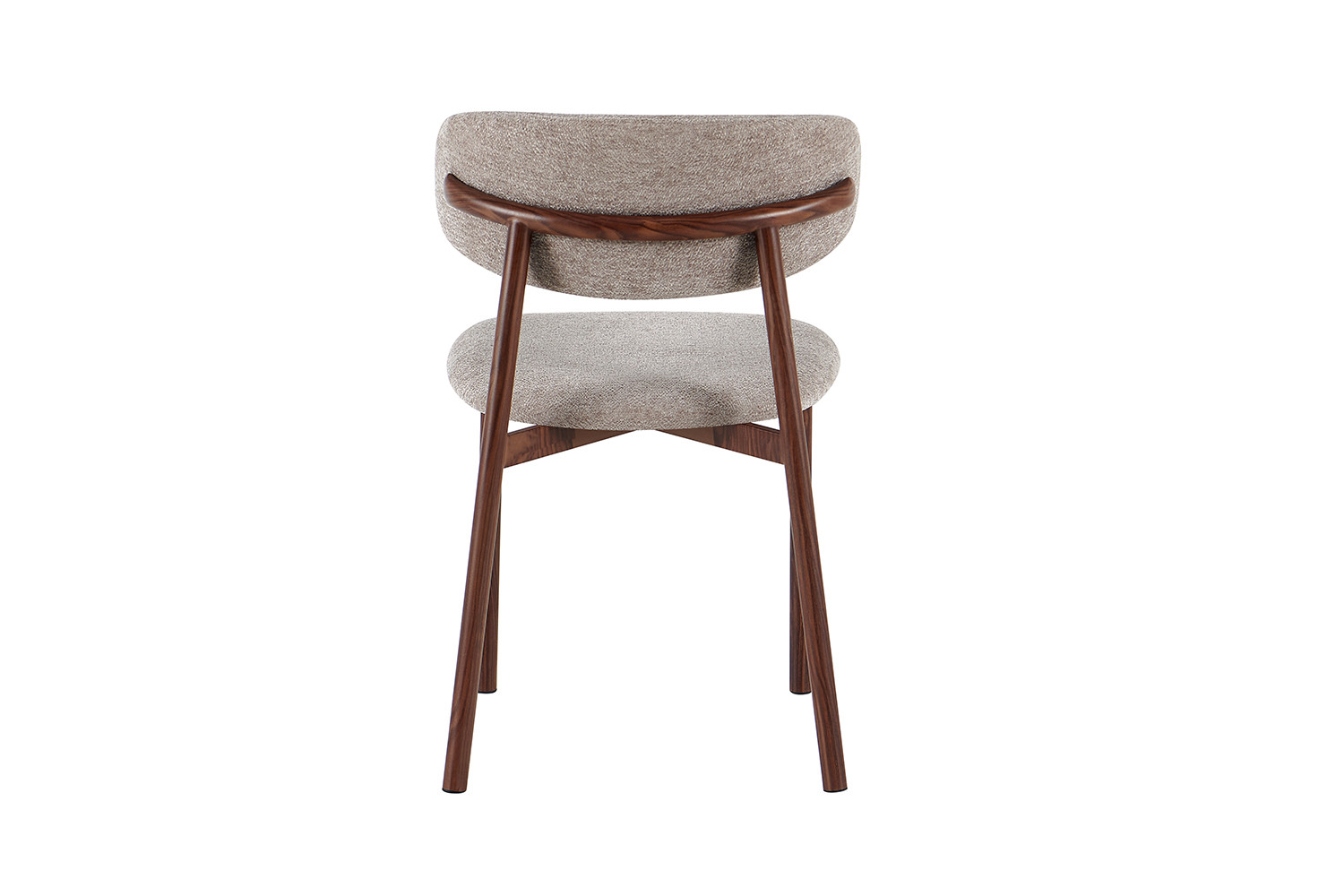 Image 7 for NEW - Stoel Coco Walnoot - Stof Fabb Raven 30 Zand