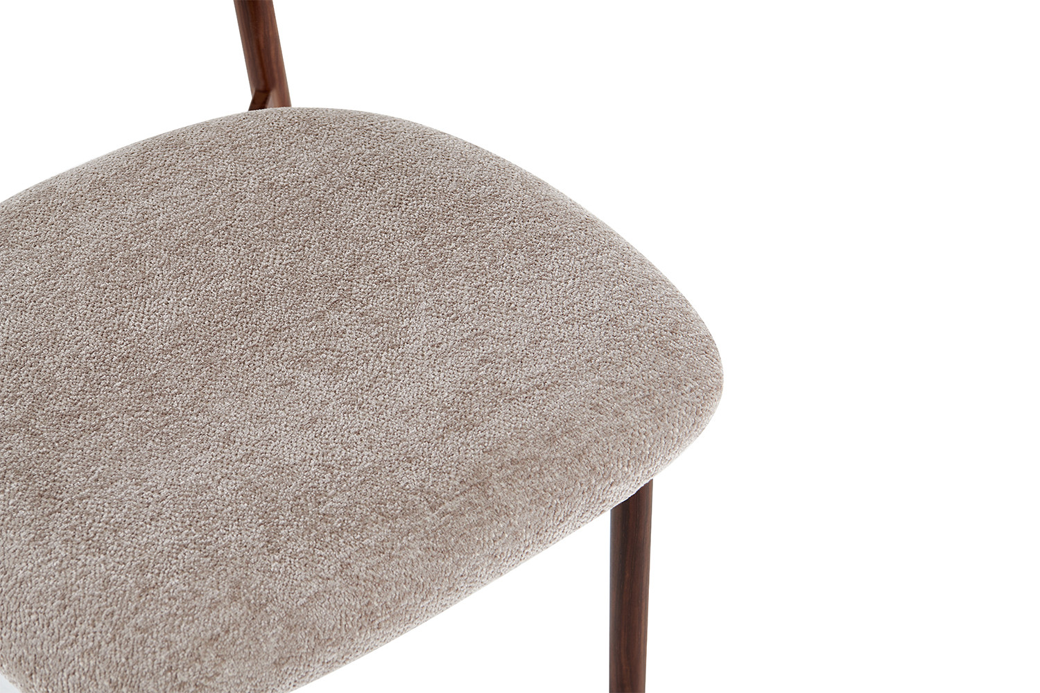 Image 9 for NEW - Stoel Coco Walnoot - Stof Fabb Raven 30 Zand