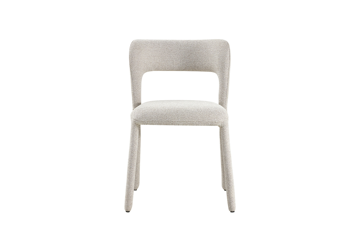 Image 4 for NEW - Stoel Elvas Stapelbaar Stof Ote Sahara 152 Ecru