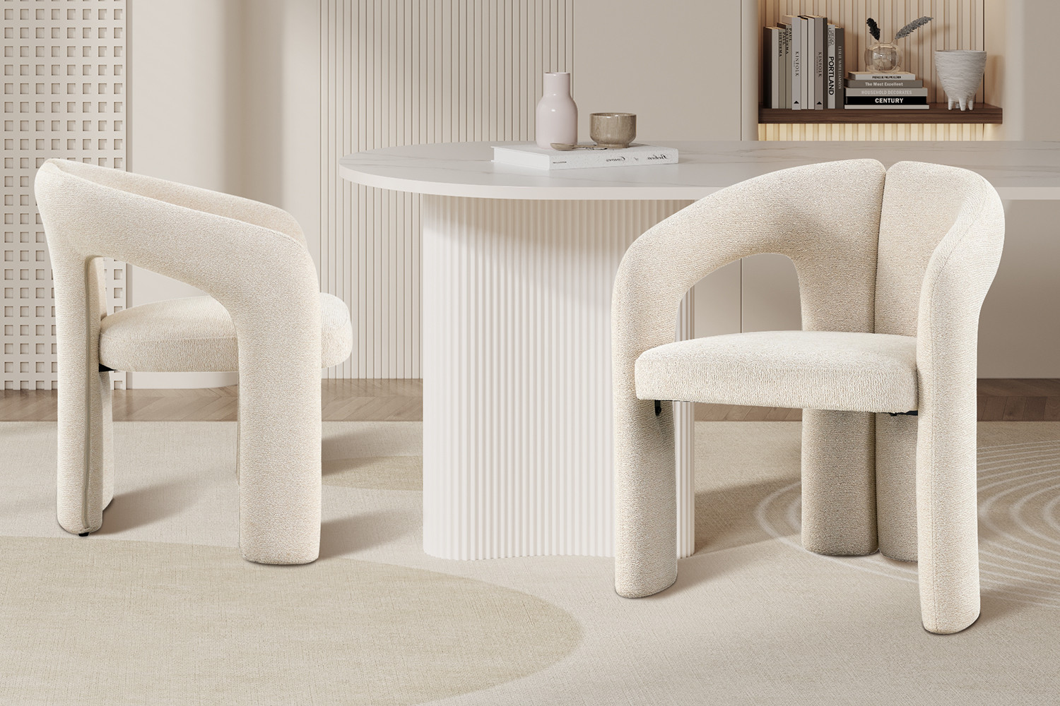 Image 1 for NEW - Stoel Beja Stof Ote Sahara 112 Beige