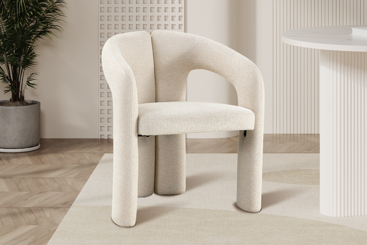 Image 2 for NEW - Stoel Beja Stof Ote Sahara 112 Beige