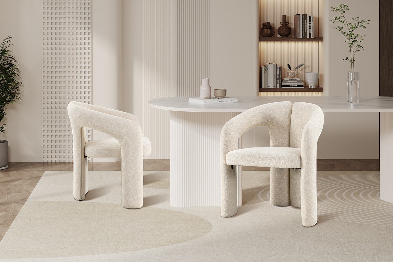Image 3 for NEW - Stoel Beja Stof Ote Sahara 112 Beige