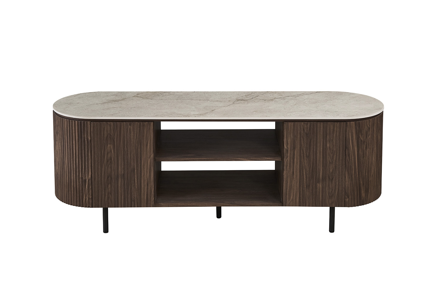 1303b318-3b13-4292-b842-d8e333910110 Image 3 for NEW - TV meubel Vigo 160 cm Decor Donkere Eik Shakespear Beige