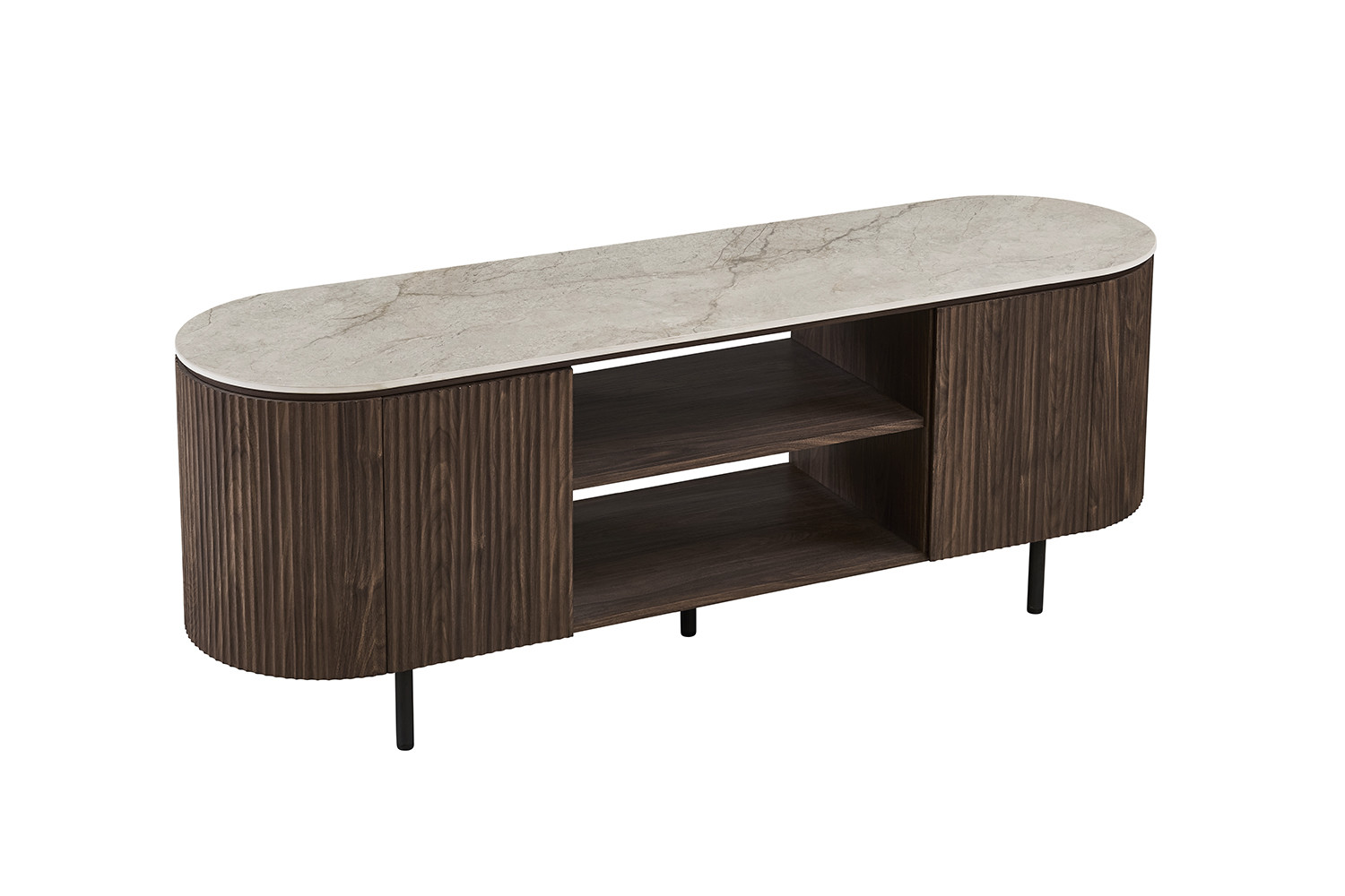 aa92e081-12d6-4a4e-9ad1-3bf8195fbcdb Image 4 for NEW - TV meubel Vigo 160 cm Decor Donkere Eik Shakespear Beige