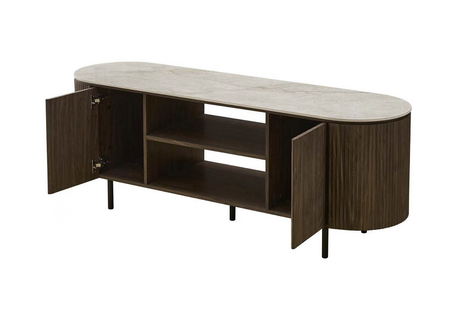 b5d04aab-11d9-4892-9606-4005609c0389 Image 7 for NEW - TV meubel Vigo 160 cm Decor Donkere Eik Shakespear Beige