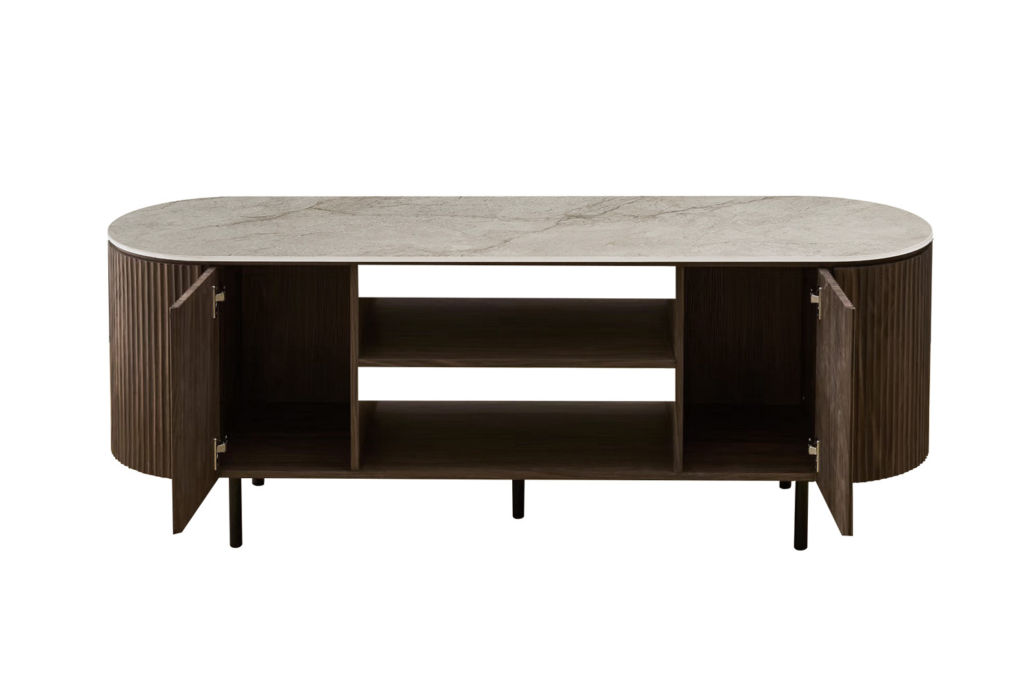009d8a62-40e1-403a-913d-36542043fcdc Image 6 for NEW - TV meubel Vigo 160 cm Decor Donkere Eik Shakespear Beige