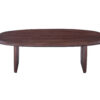 Image 4 for NEW - Salontafel Braga Deens Ovaal Mango hout Donkerbruin