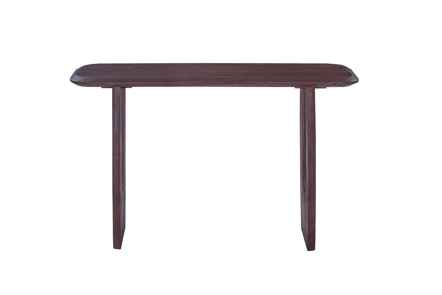 Image 4 for NEW - Console Braga Deens Ovaal Mango hout Donkerbruin
