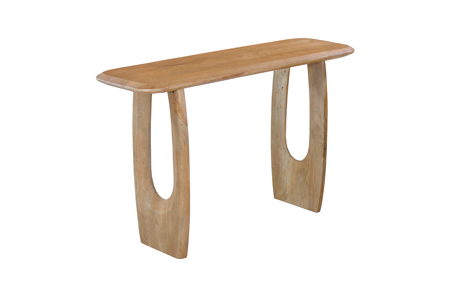 Image 5 for NEW - Console Braga Deens Ovaal Mango hout Amandel
