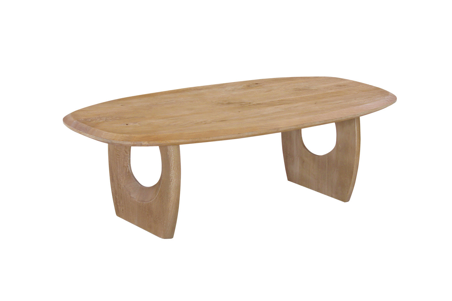 Image 5 for NEW - Salontafel Braga Deens Ovaal Mango hout Amandel