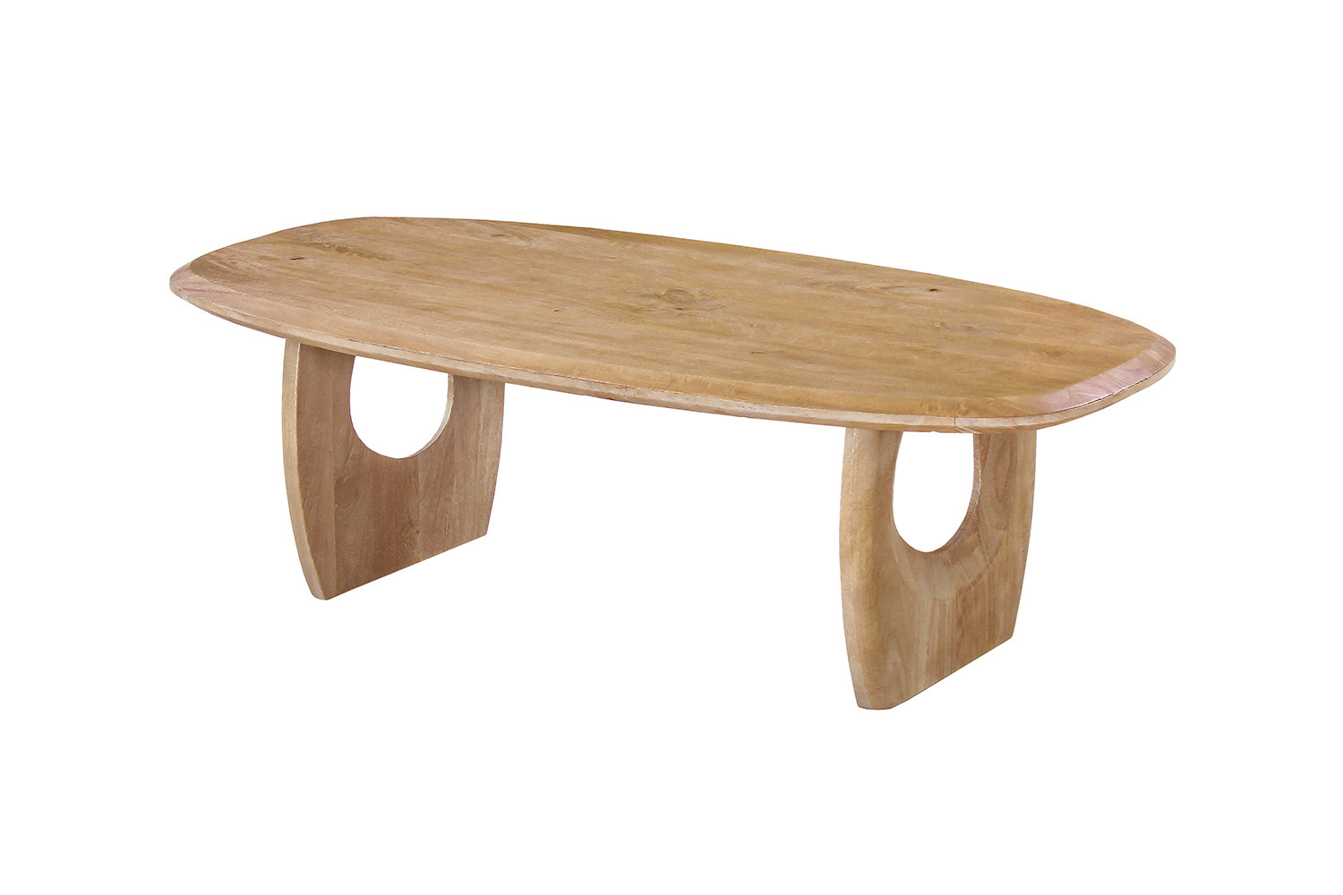 Image 6 for NEW - Salontafel Braga Deens Ovaal Mango hout Amandel