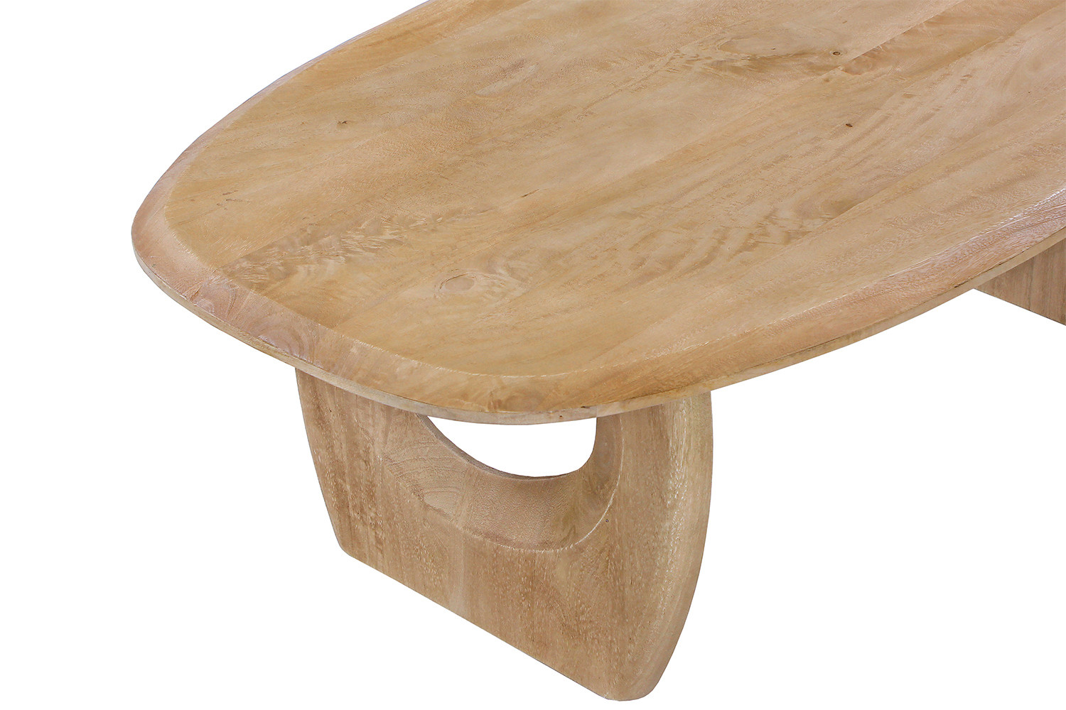 Image 7 for NEW - Salontafel Braga Deens Ovaal Mango hout Amandel