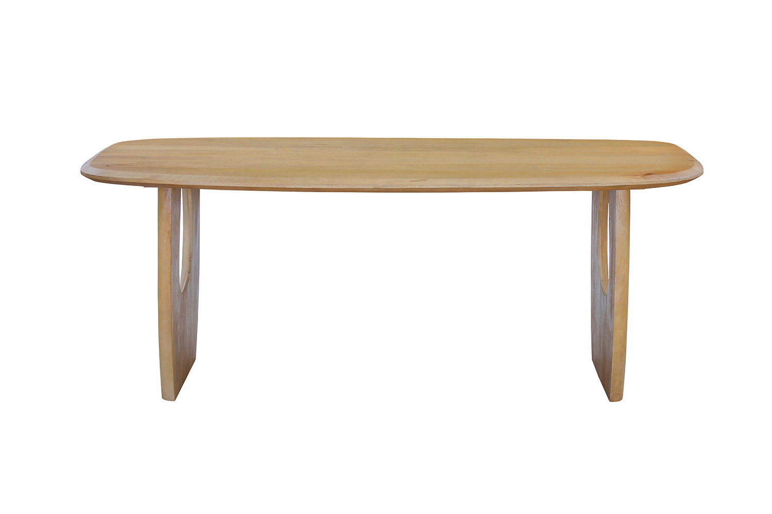 Image 4 for NEW - Tafel Braga Deens Ovaal Mango hout Amandel