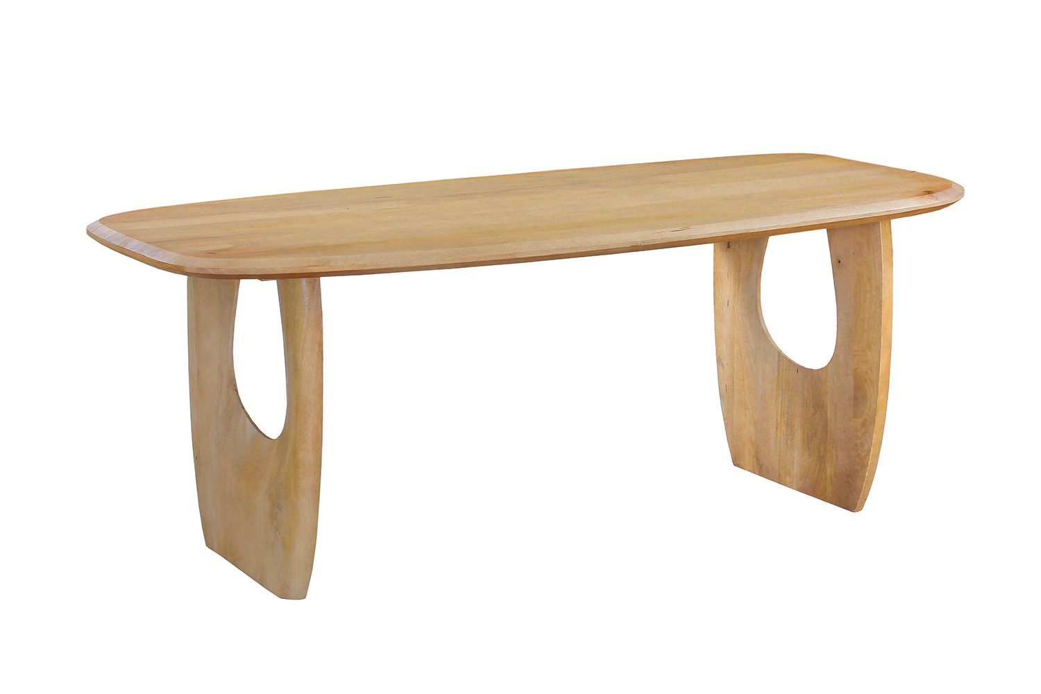 Image 5 for NEW - Tafel Braga Deens Ovaal Mango hout Amandel