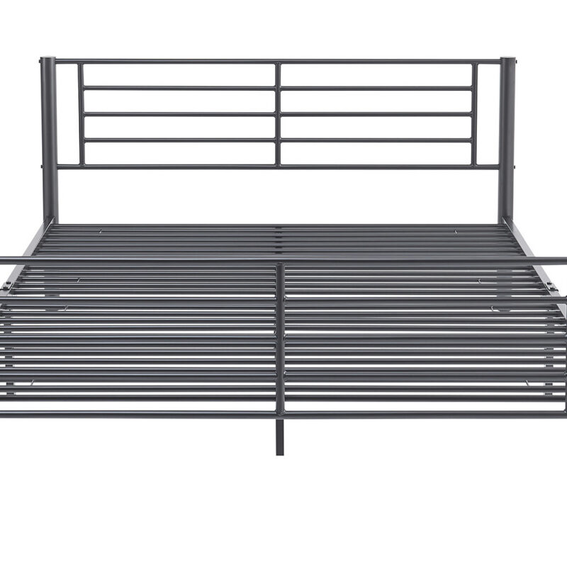 Image 2 for NEW - Bed Sammy 160x200 Metaal Donkergrijs