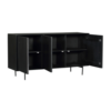 STF-5754_9 Dressoir Madison Zwart Mangohout 165 cm - Image 10