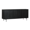 STF-5755_6 Dressoir Madison Zwart Mangohout 210 cm - Image 7