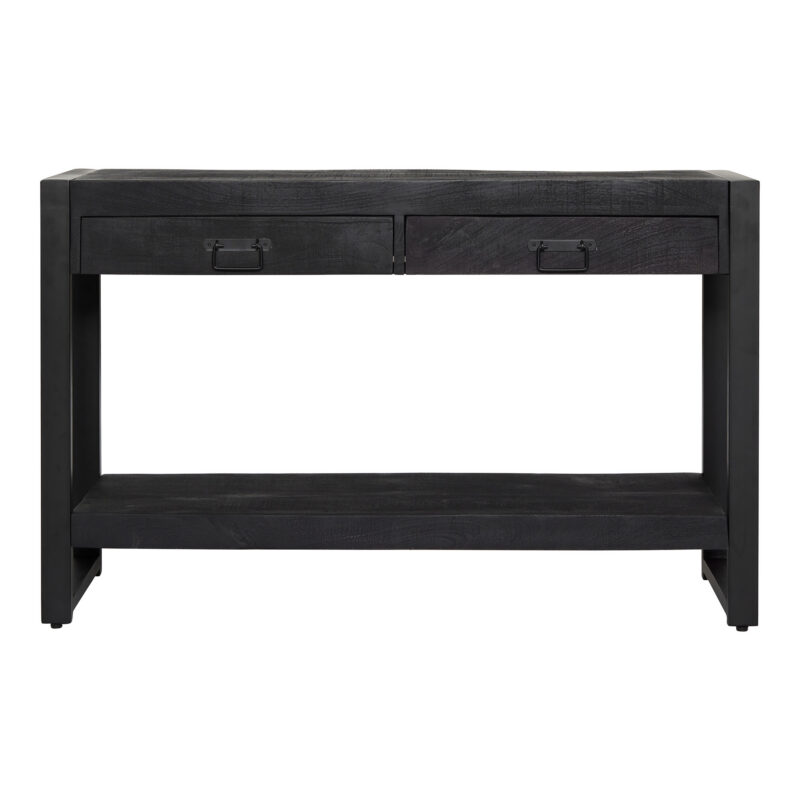 Sidetable Boaz Zwart Mangohout 120 cm - Image 5