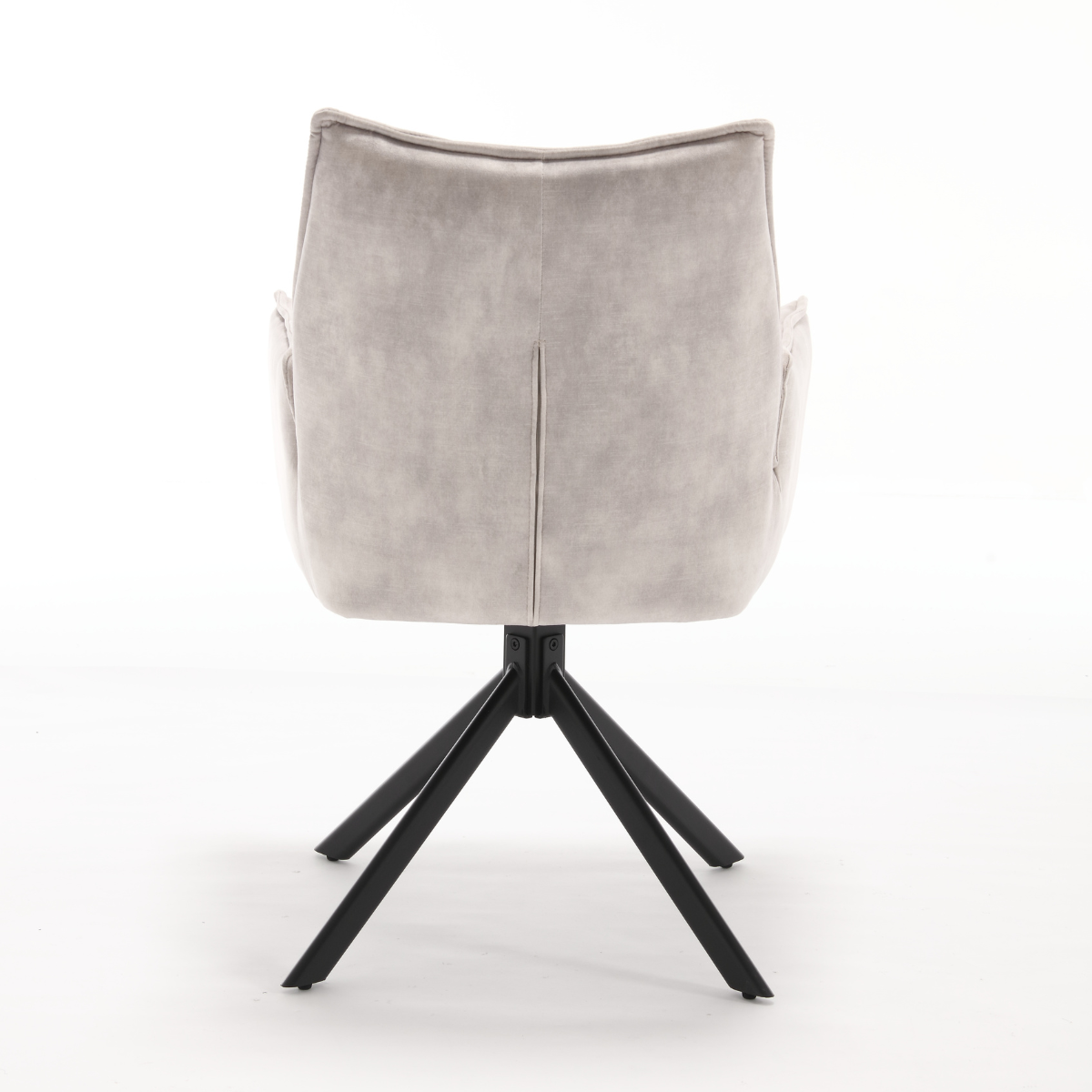 Draaibare eetkamerstoel Dani Champagne Velvet - Image 10