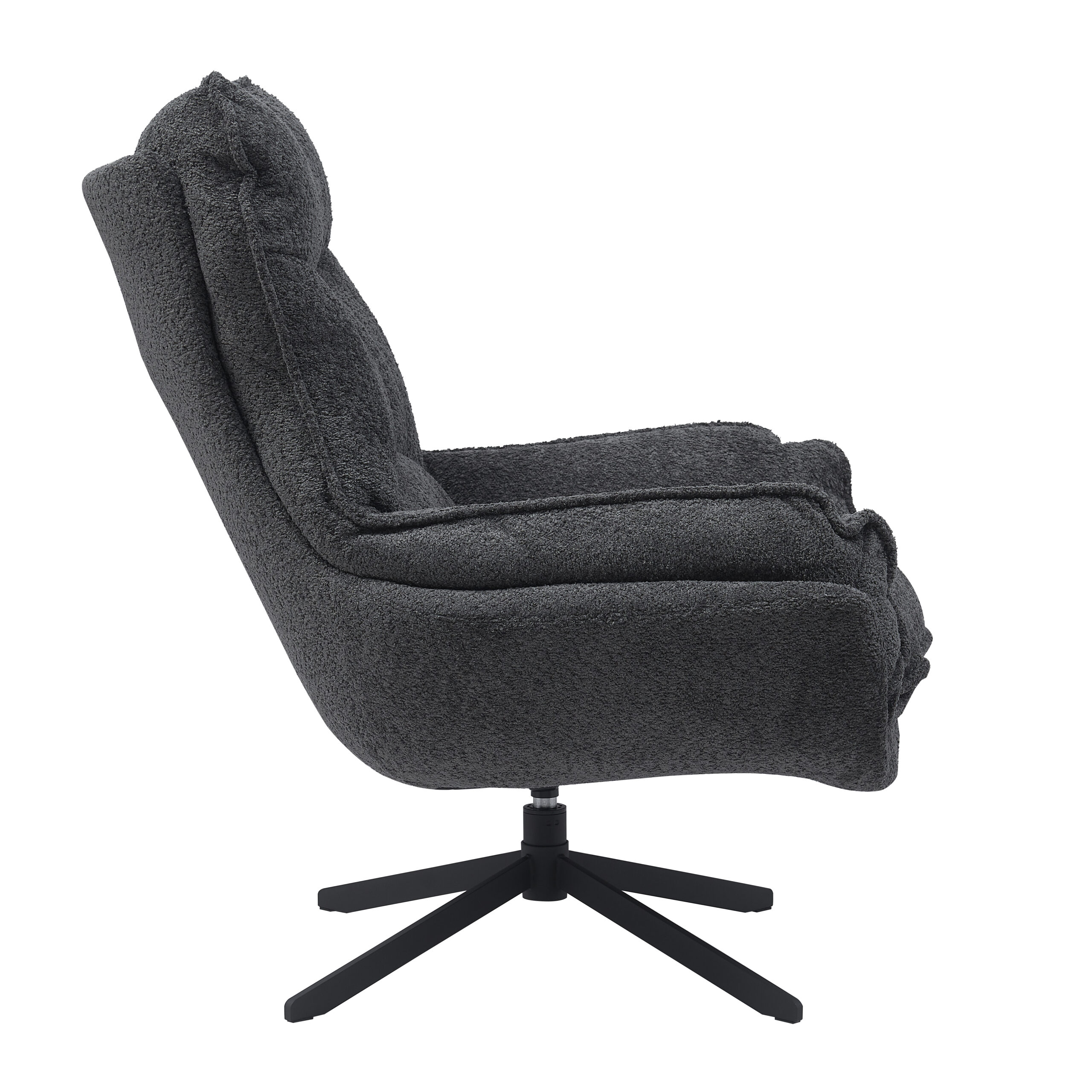 Draaibare fauteuil Vera Donkergrijs - Image 6